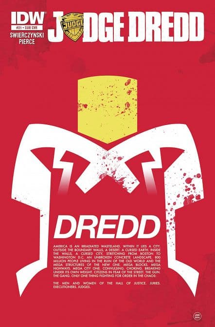 Cover Art für JUDGE DREDD
