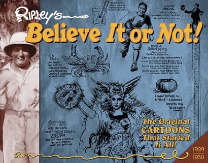Cover Art for RIPLEYS BELIEVE IT OR NOT ORIG CARTOONS HC VOL 01