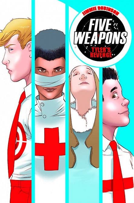 Cover Art for FIVE WEAPONS TP VOL 02 TYLERS REVENGE