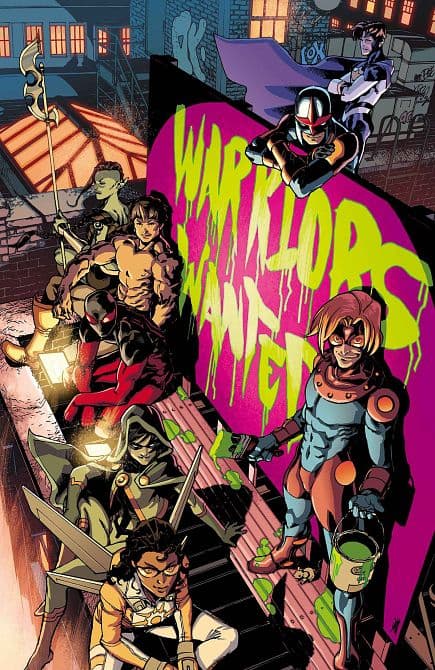 Cover Art for NEW WARRIORS ( 2014 )