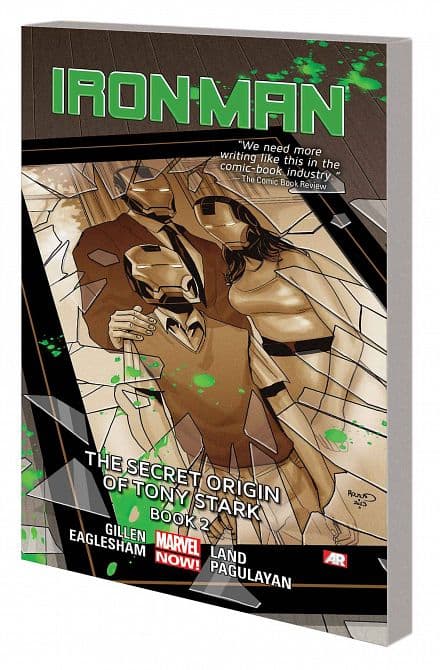 Cover Art for IRON MAN TP VOL 03 SECRET ORIGIN OF TONY STARK BOOK 2