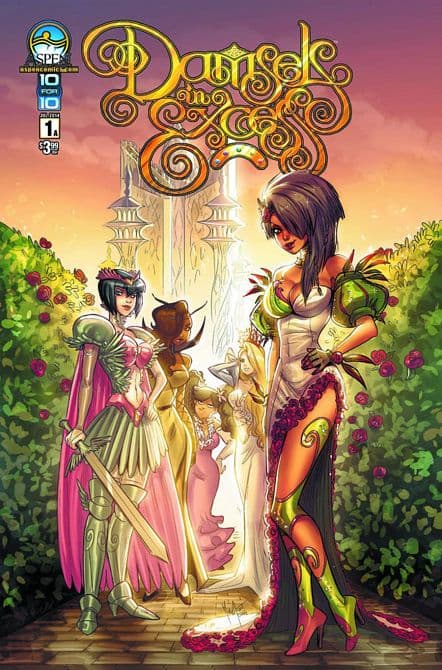 Cover Art for DAMSELS IN EXCESS