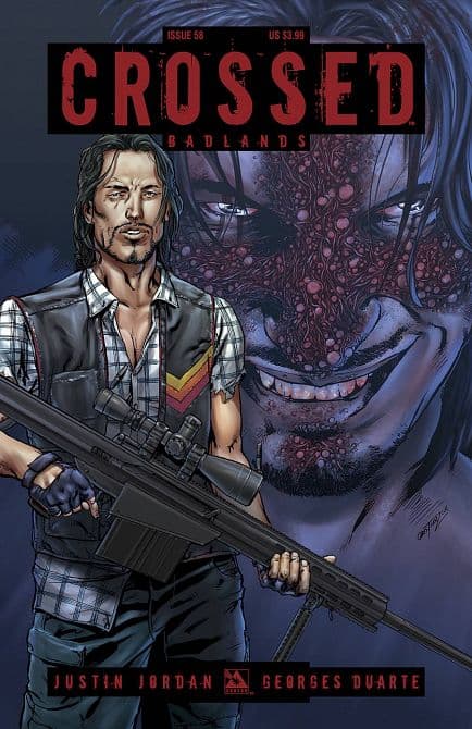 Cover Art for CROSSED BADLANDS