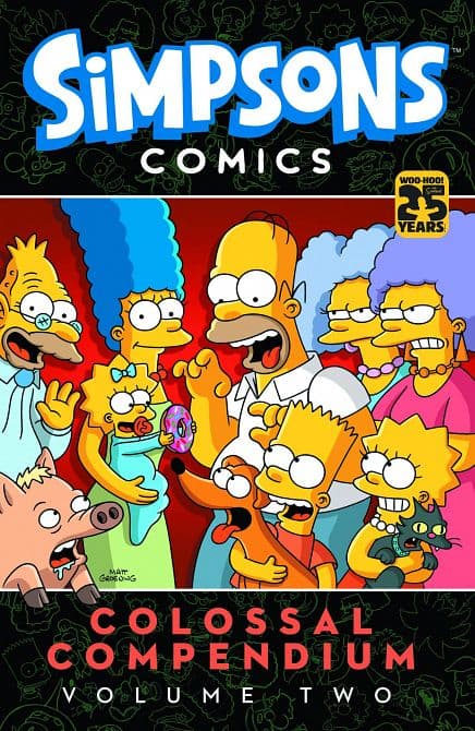 Cover Art for SIMPSONS COMICS COLOSSAL COMPENDIUM TP VOL 02