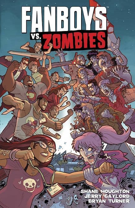 Cover Art for FANBOYS VS ZOMBIES TP VOL 05