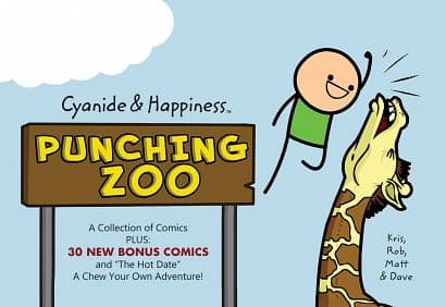 Cover Art for CYANIDE & HAPPINESS PUNCHING ZOO TP