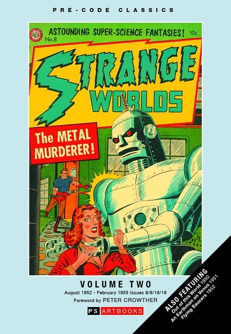 Cover Art for PRE CODE CLASSICS STRANGE WORLDS HC VOL 02