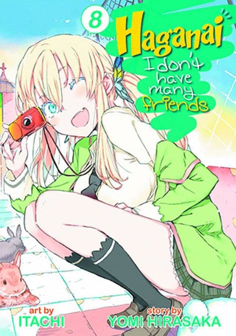 Cover Art for HAGANAI I DONT HAVE MANY FRIENDS GN VOL 08