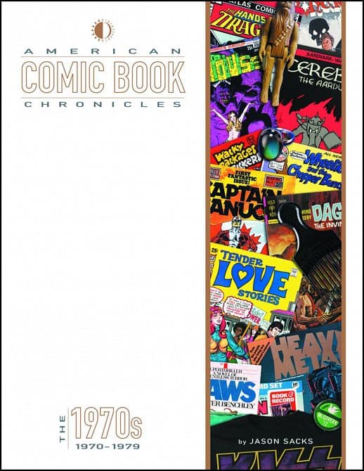 Cover Art for AMERICAN COMIC BOOK CHRONICLES HC 1970S