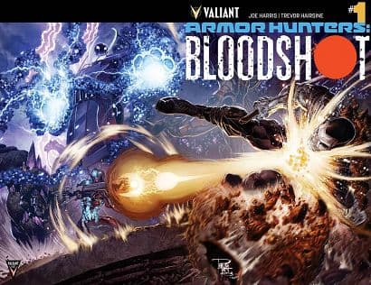 Cover Art for ARMOR HUNTERS BLOODSHOT