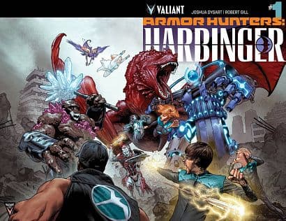 Cover Art for ARMOR HUNTERS HARBINGER