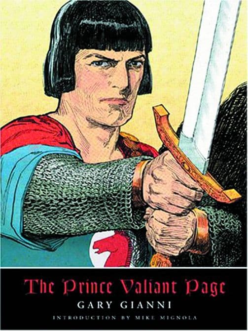 Cover Art for PRINCE VALIANT PAGE HC SALE BOOK