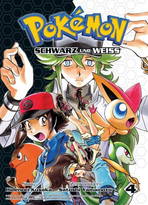 Cover Art for POKÉMON SCHWARZ UND WEISS-DER MANGA