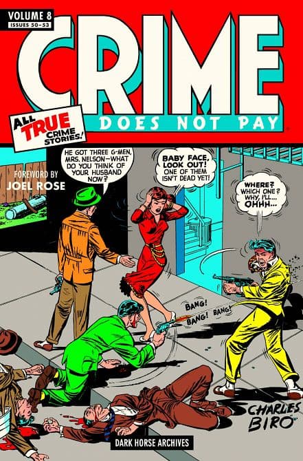 Cover Art for CRIME DOES NOT PAY ARCHIVES HC VOL 08