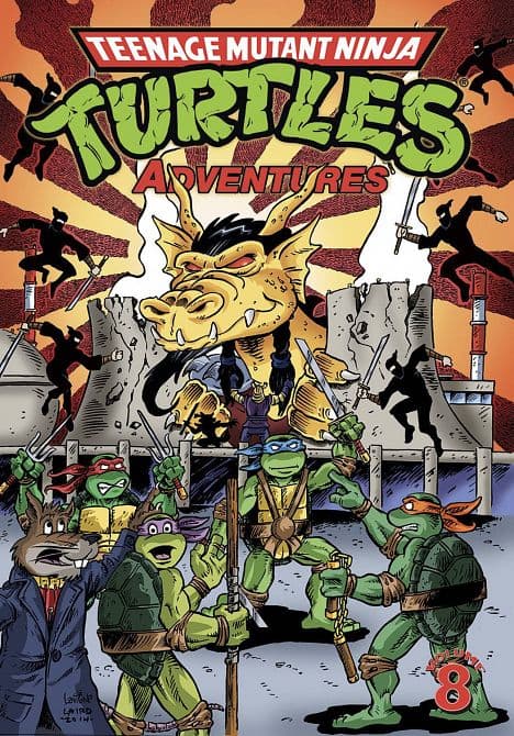 Cover Art for TMNT ADVENTURES TP VOL 08