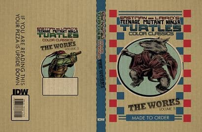 Cover Art for TMNT WORKS HC VOL 03