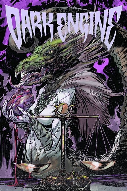 Cover Art for DARK ENGINE