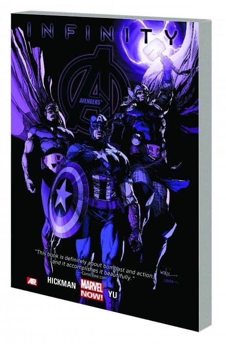 Cover Art for AVENGERS TP VOL 04 INFINITY