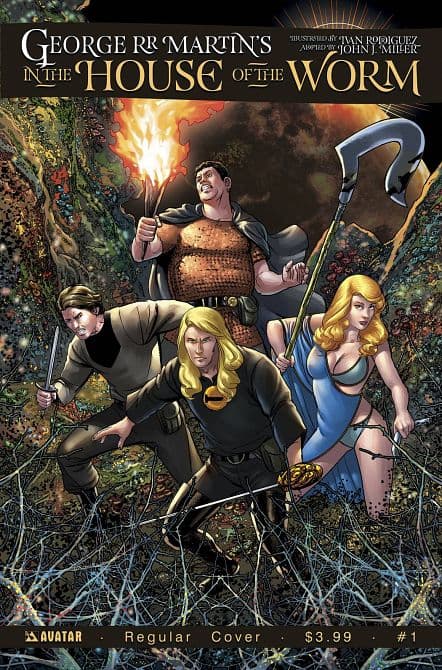 Cover Art for GEORGE RR MARTIN IN THE HOUSE O/T WORM