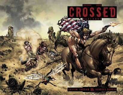 Cover Art for CROSSED BADLANDS