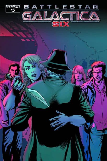 Cover Art for BATTLESTAR GALACTICA SIX