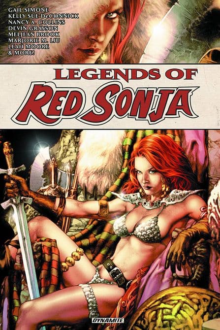 Cover Art for LEGENDS OF RED SONJA TP VOL 01