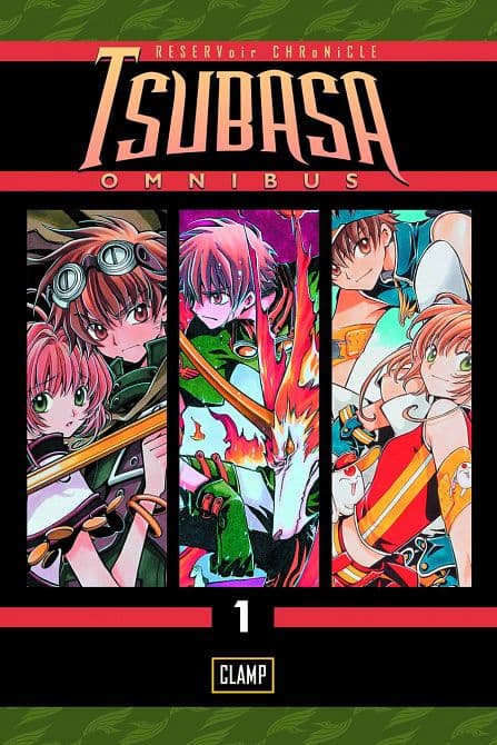 Cover Art for TSUBASA OMNIBUS GN VOL 01