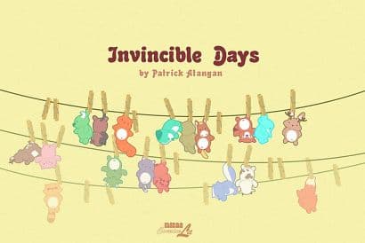 Cover Art for INVINCIBLE DAYS HC