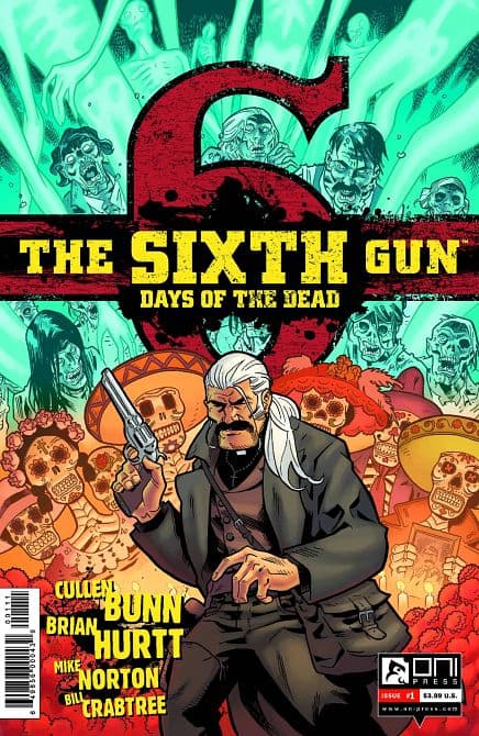 Cover Art for SIXTH GUN DAYS OF THE DEAD