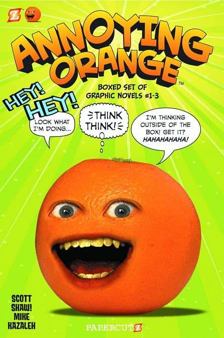 Cover Art for ANNOYING ORANGE GN BOX SET VOL 1-4