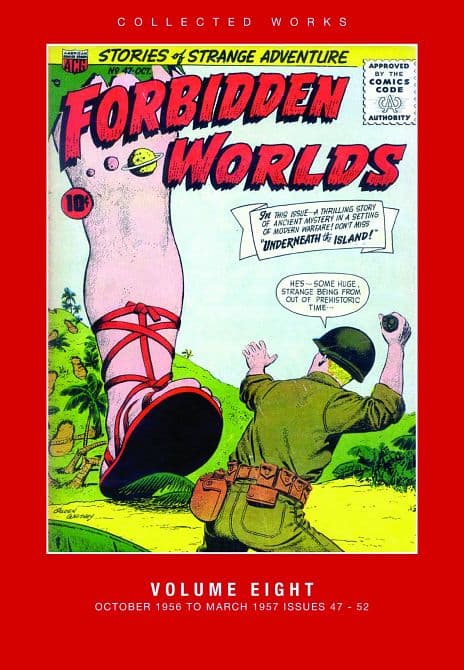 Cover Art for ACG COLL WORKS FORBIDDEN WORLDS HC VOL 08