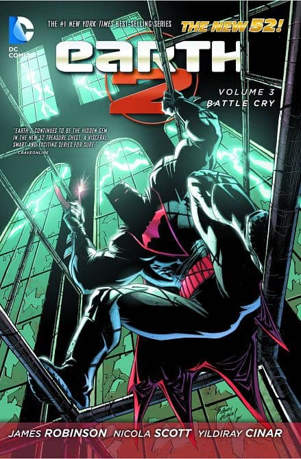 Cover Art for EARTH 2 TP VOL 03 BATTLE CRY