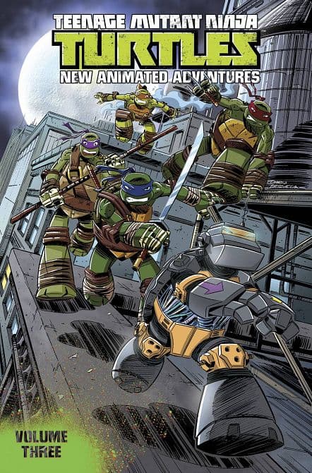 Cover Art for TMNT NEW ANIMATED ADVENTURES TP VOL 03