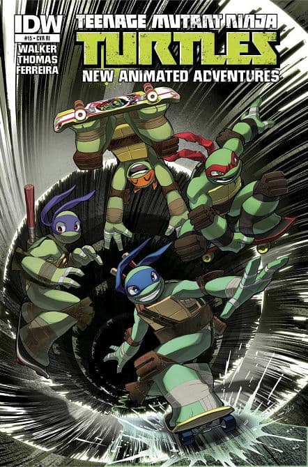 Cover Art for TMNT NEW ANIMATED ADVENTURES