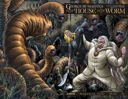 Cover Art for GEORGE RR MARTIN IN THE HOUSE O/T WORM