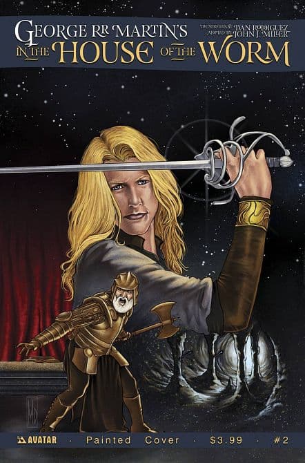 Cover Art for GEORGE RR MARTIN IN THE HOUSE O/T WORM