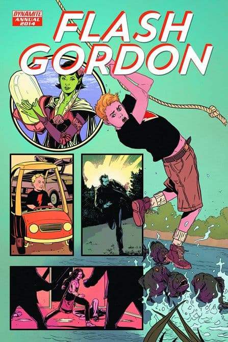 Cover Art for FLASH GORDON ANNUAL 2014
