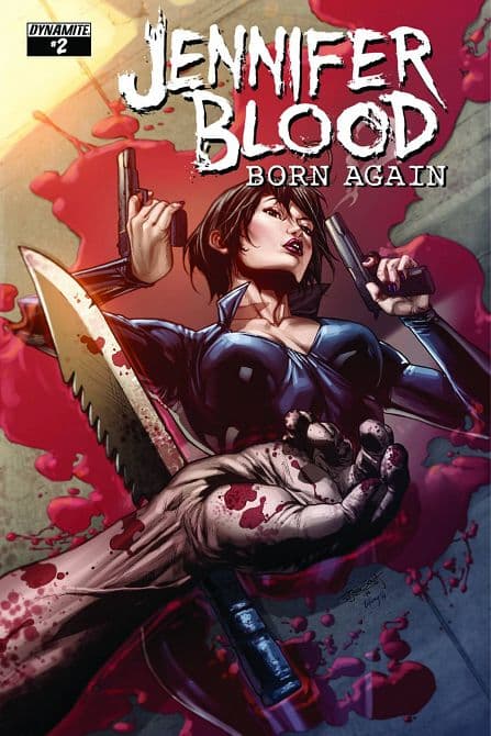 Cover Art for JENNIFER BLOOD BORN AGAIN