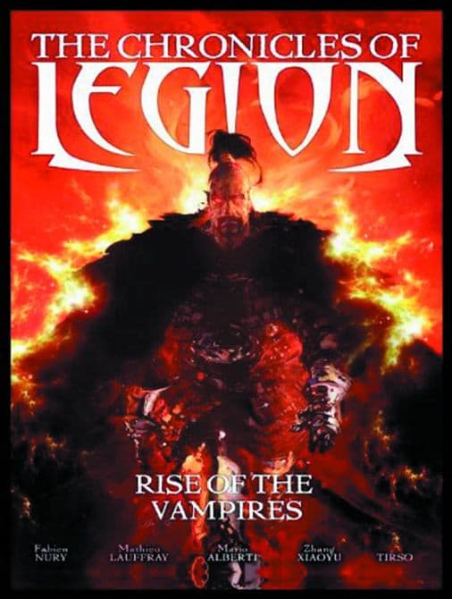 Cover Art for CHRONICLES OF LEGION HC VOL 01
