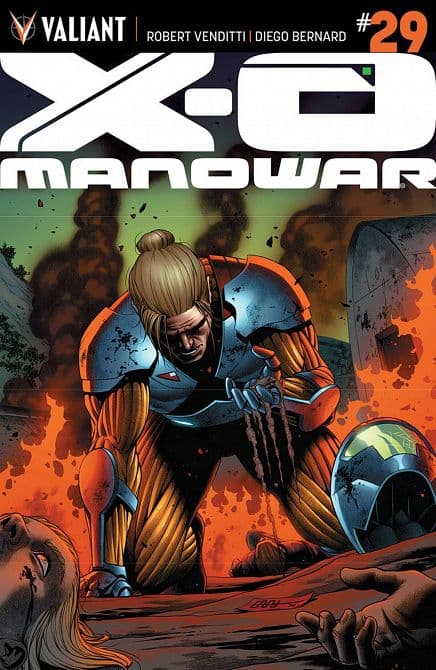 Cover Art for X-O MANOWAR