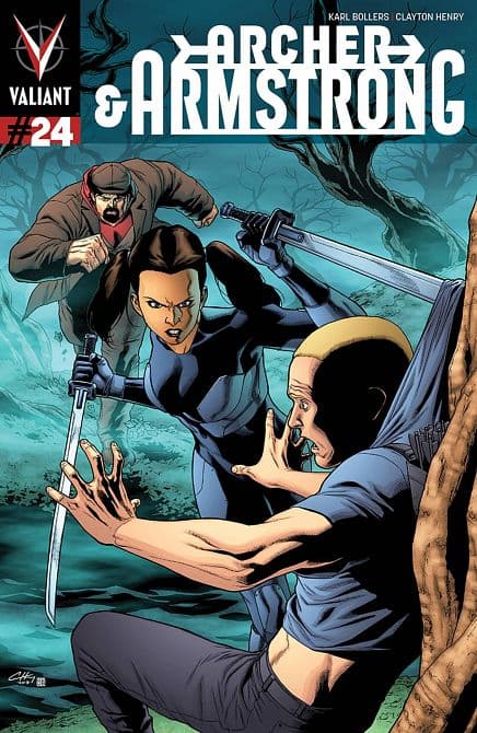 Cover Art for ARCHER & ARMSTRONG