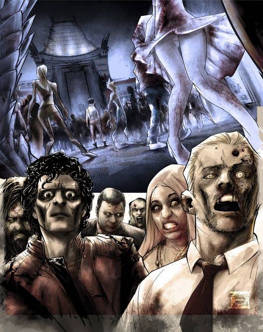 Cover Art for HOLLYWOOD ZOMBIE APOCALYPSE