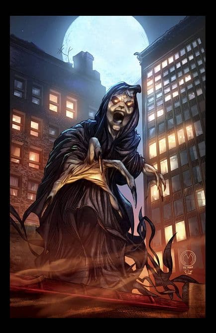 Cover Art for GFT HALLOWEEN SPECIAL 2014 B CVR MYCHAELS