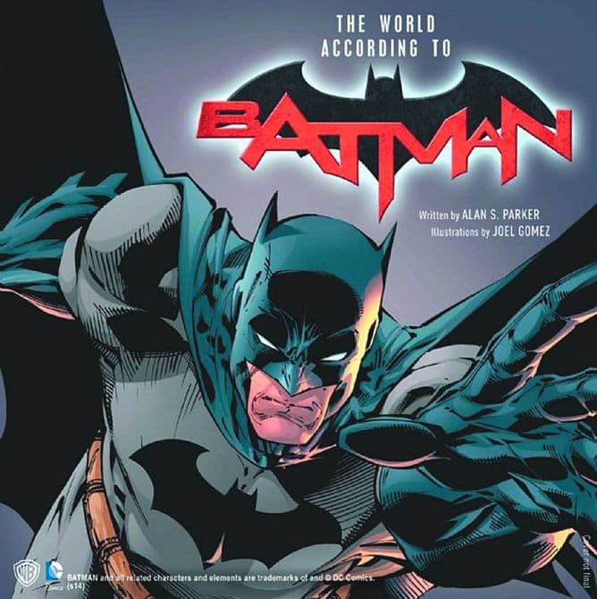 Cover Art for WORLD ACCORDING TO BATMAN HC