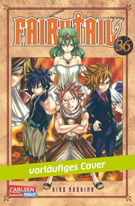 Cover Art for FAIRY TAIL
