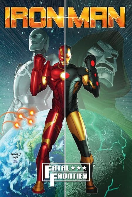 Cover Art for IRON MAN: FATAL FRONTIER ( ab 2014 )