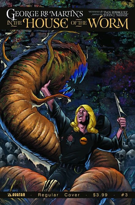 Cover Art for GEORGE RR MARTIN IN THE HOUSE O/T WORM