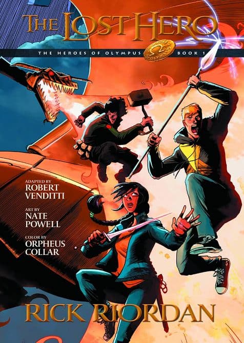 HEROES OF OLYMPUS HC GN VOL 01 LOST HERO