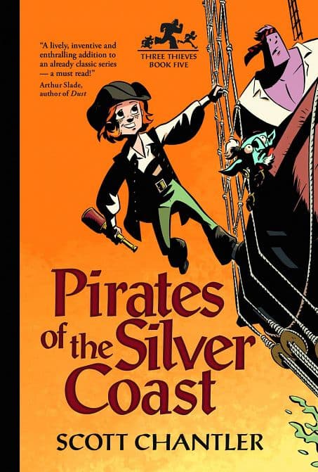 Cover Art for PIRATES OF THE SILVER COAST HC