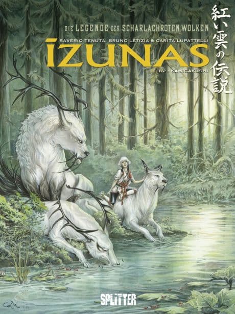 Cover Art for DIE LEGENDE DER SCHARLACHROTEN WOLKEN-DIE IZUNAS